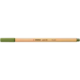 Micropunta/Felpa, Point 88, Punta Fina  0.4 mm, Verde Musgo, Unidad