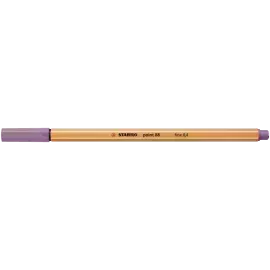 Micropunta/Felpa, Point 88, Punta Fina  0.4 mm, Gris Violeta, Unidad