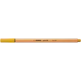 Micropunta/Felpa, Point 88, Punta Fina  0.4 mm, Curry, Unidad