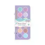 Acuarelas, Caja x 12 colores Pastel y Pincel.