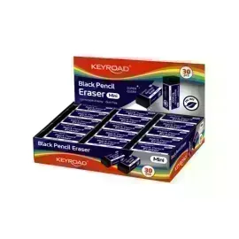 Borrador, Black Eraser, Caja x 30 Unds.