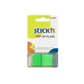 Film Index, Pop-Up, 45 mm x 25 mm, Blister x 25 Barras, Col. Verde Limon