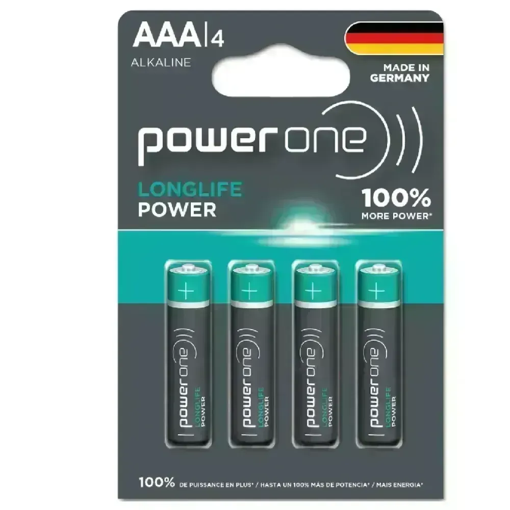 Pilas Alkalinas Power - AAA - Blister x 4