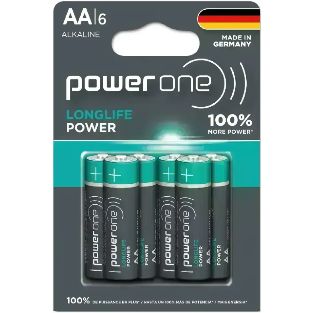 Pilas Alkalinas Power - AA - Blister x 6