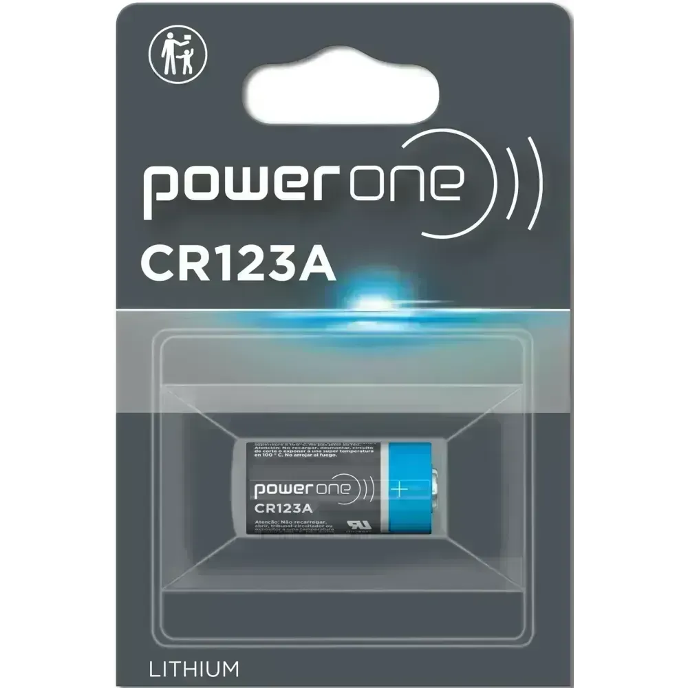 Batería Litio - CR123A - Blister x 1