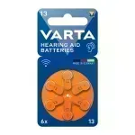 Pilas para Audifonos - 13 - Blister x 6 - VARTA
